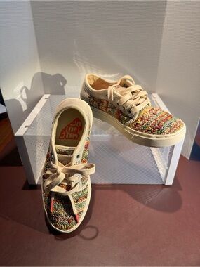 Satorisan Heisei Raffia Sneakers SIze 36 /(5.5) EUC